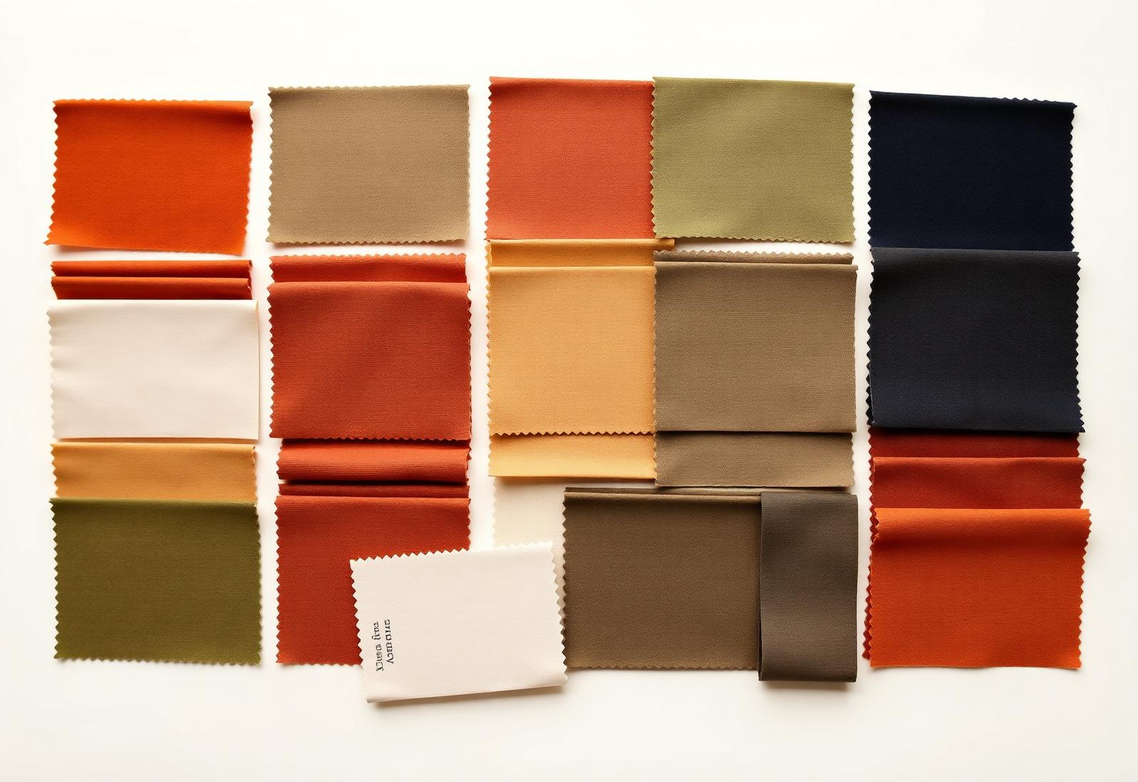 Fabric swatch cards